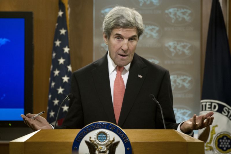 Americký ministr zahraničí John Kerry.