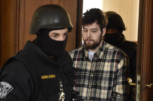 Američan Kevin Dahlgren u brněnského krajského soudu.