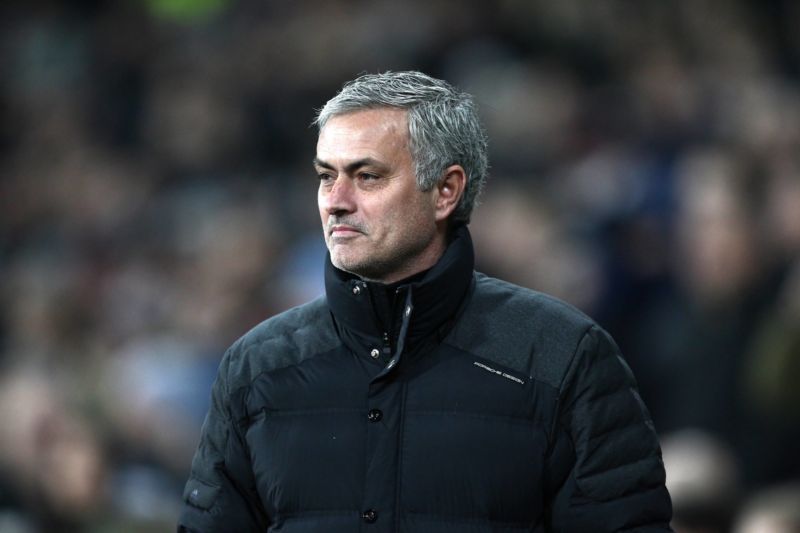 Portugalský trenér Manchesteru United José Mourinho.