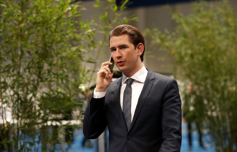 Rakouský ministr zahraničí Sebastian Kurz.