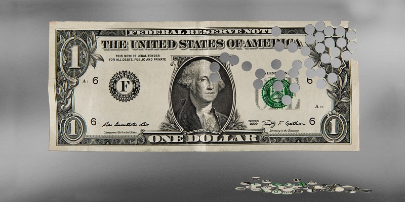 Americký dolar. 