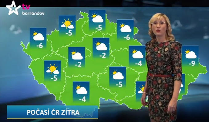 Moderátorka Štěpánka Duchková. Moderátorka Štěpánka Duchková.