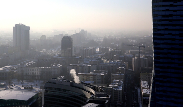 Smog ve Varšavě. Smog ve Varšavě.
