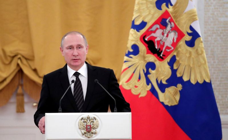 Ruský prezident Vladimir Putin.