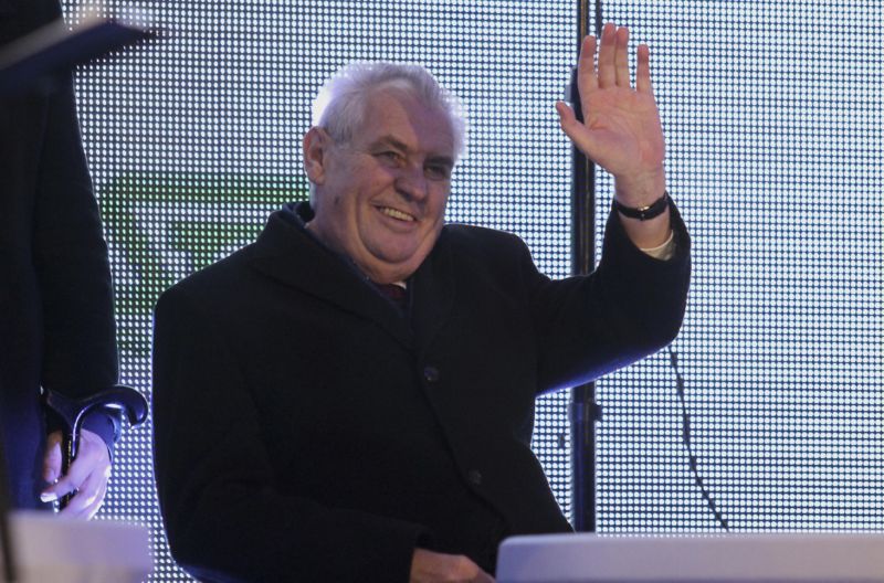 Prezident Miloš Zeman.