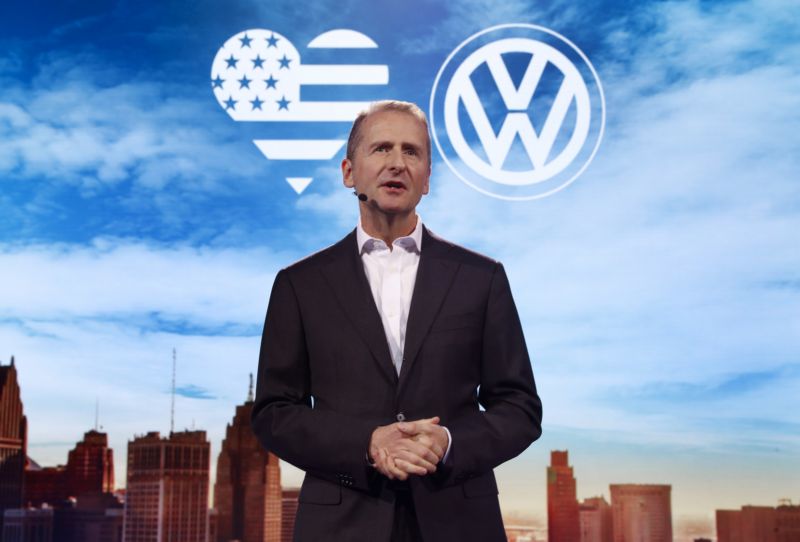 Šéf německého automobilového koncernu Volkswagen Herbert Diess.