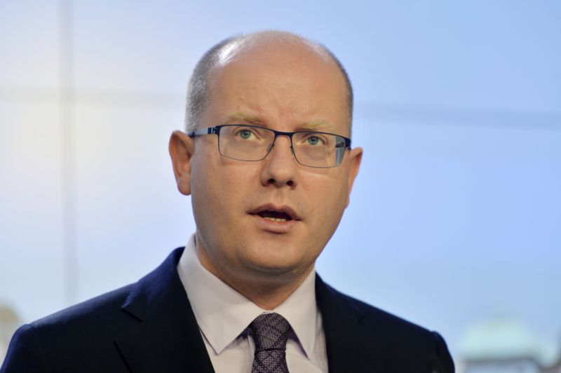 Předseda ČSSD Bohuslav Sobotka.