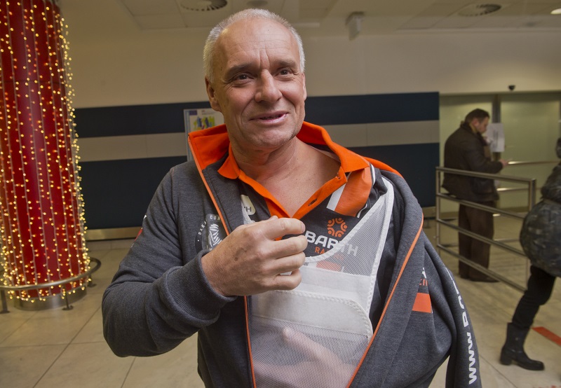 Čtyřnásobný vítěz Rallye Dakar Josef Macháček.
