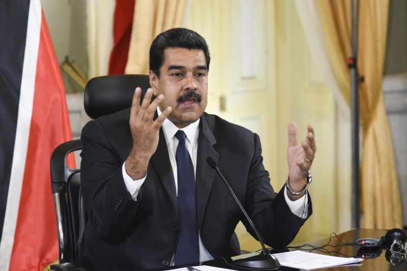 Venezuelský prezident Nicolás Maduro.