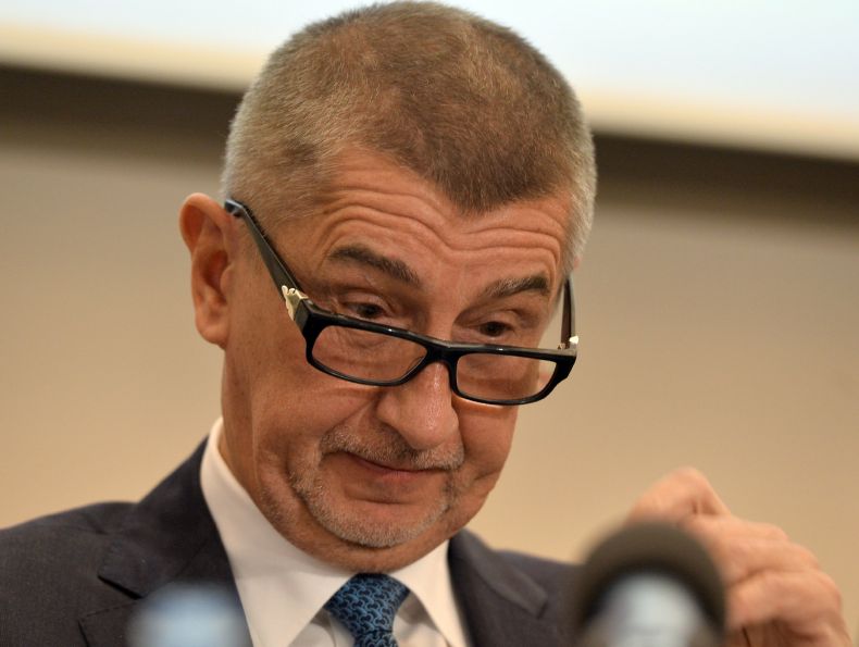Ministr financí Andrej Babiš (ANO).