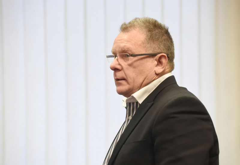 Ivo Dlouhý před soudem v Olomouci.
