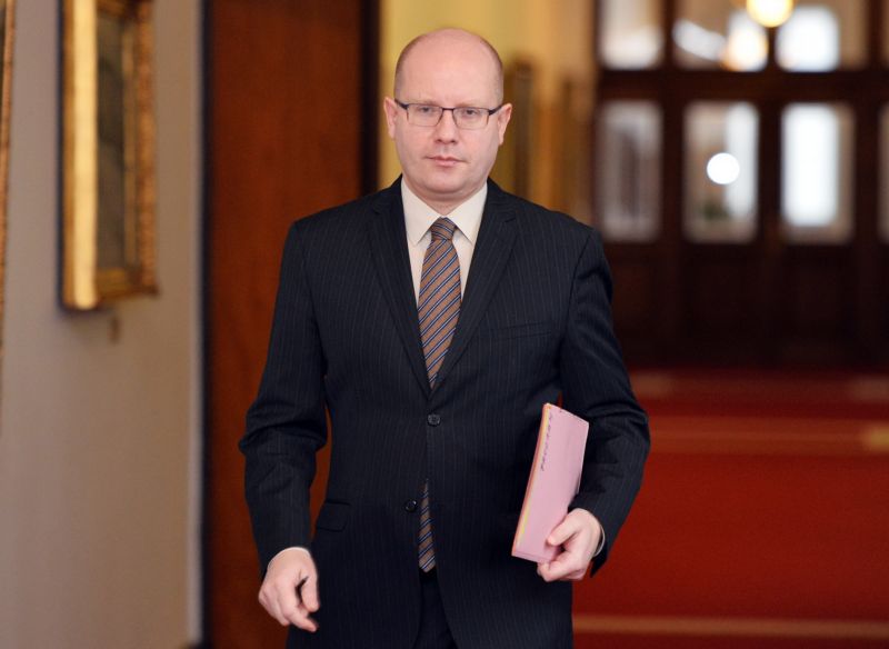 Český premiér Bohuslav Sobotka.