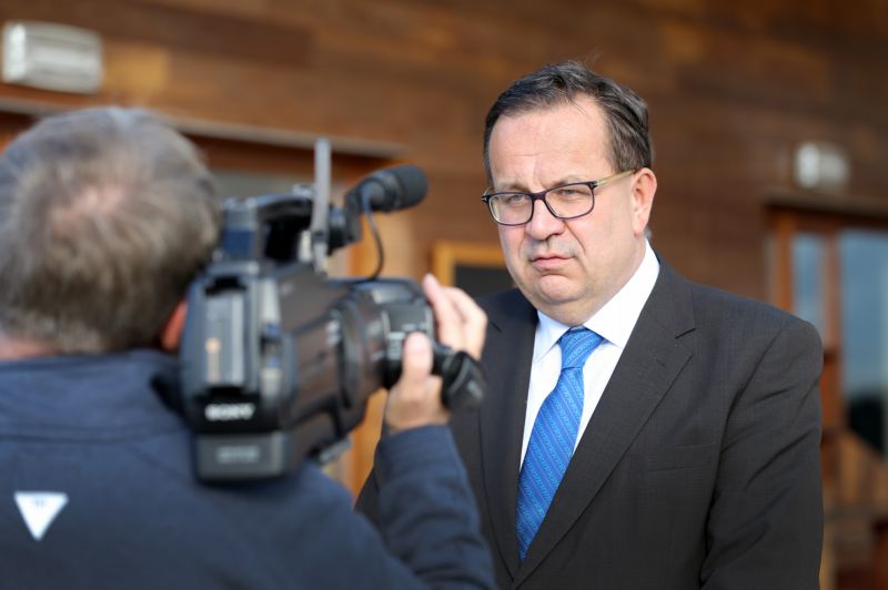 Ministr průmyslu a obchodu Jan Mládek. 
