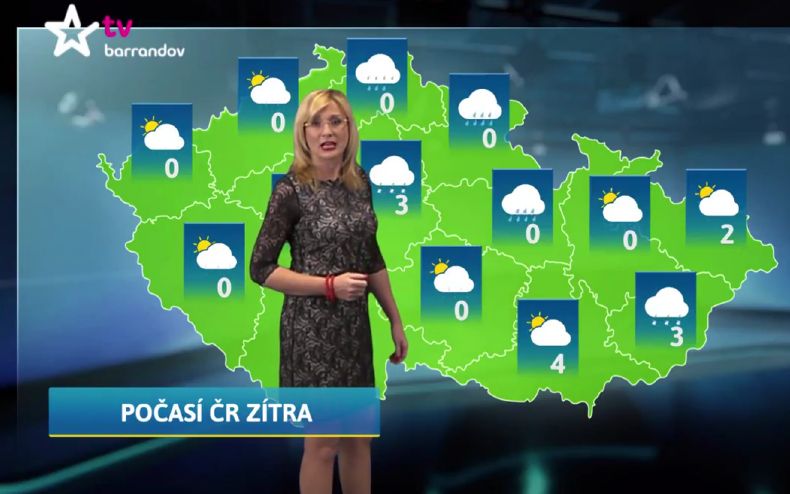 Moderátorka Štěpánka Duchková. Moderátorka Štěpánka Duchková.