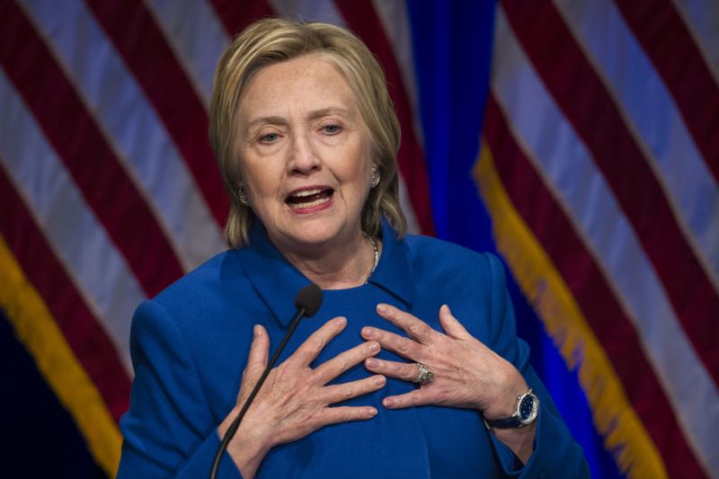 Hillary Clintonová.