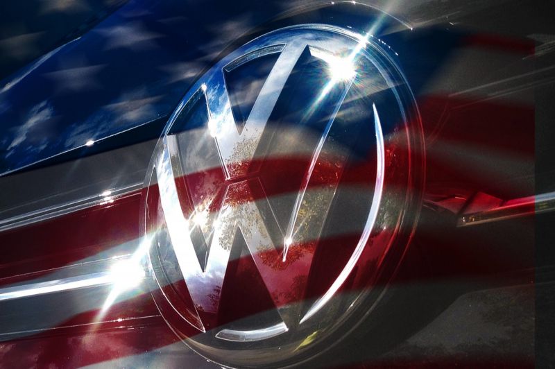 Společnost Volkswagen a Amerika (ilustrační foto).