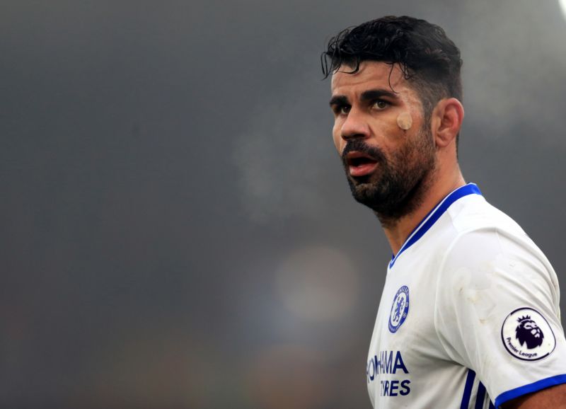 Fotbalista Diego Costa.
