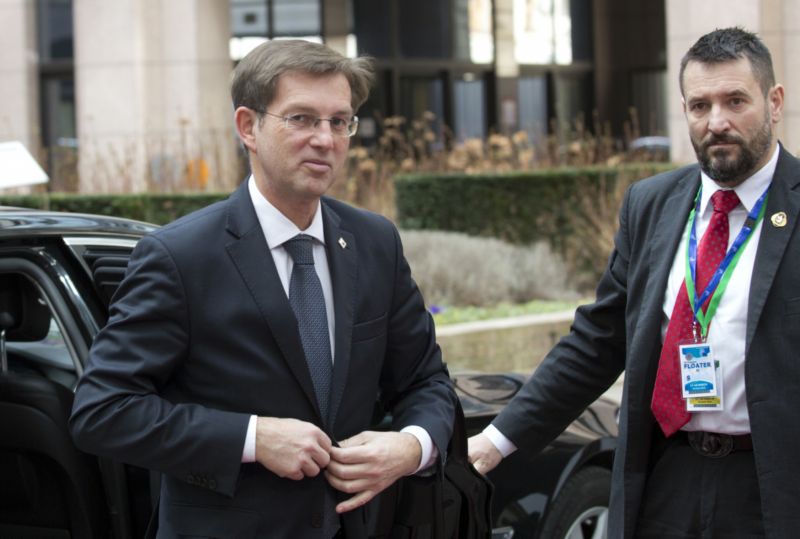 Slovinský premiér Miro Cerar. 