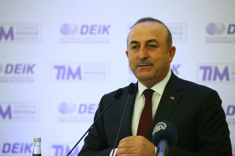 Turecký ministr zahraničí Mevlüt Çavuşoglu.