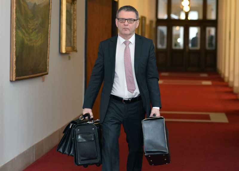 Ministr zahraničí Lubomír Zaorálek.