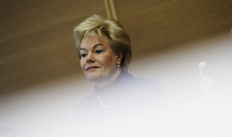 Poslankyně Spolkového sněmu Erika Steinbachová.