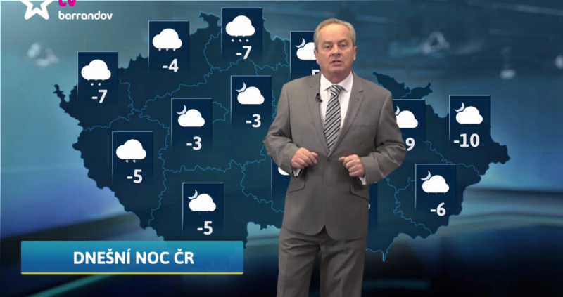 Počasí s Alexanderem Hemalou. Počasí s Alexanderem Hemalou.