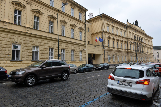 Ministerstvo spravedlnosti v Praze.