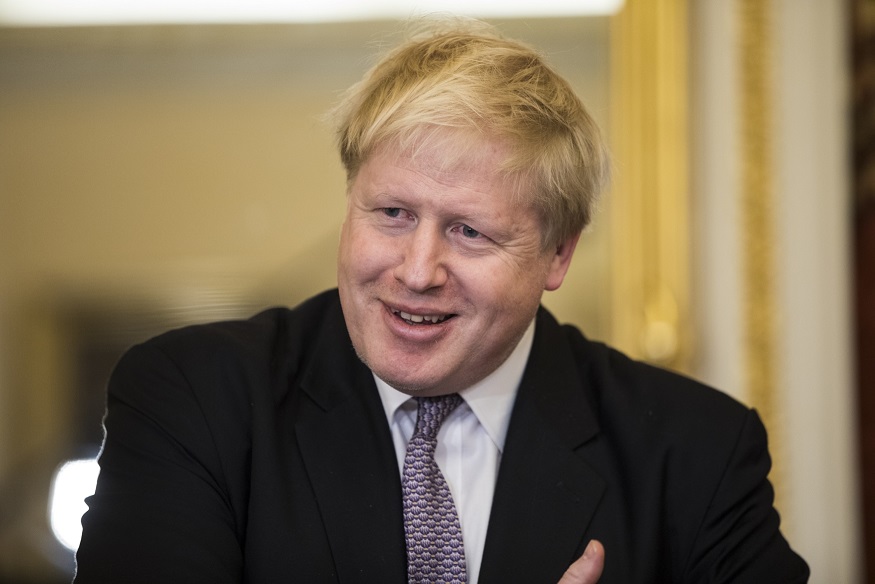 Britský ministr zahraničí Boris Johnson.