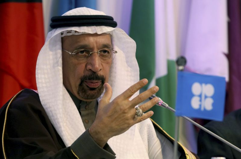 Ministr pro energetiku Chálid Fálih (Saudská Arábie).