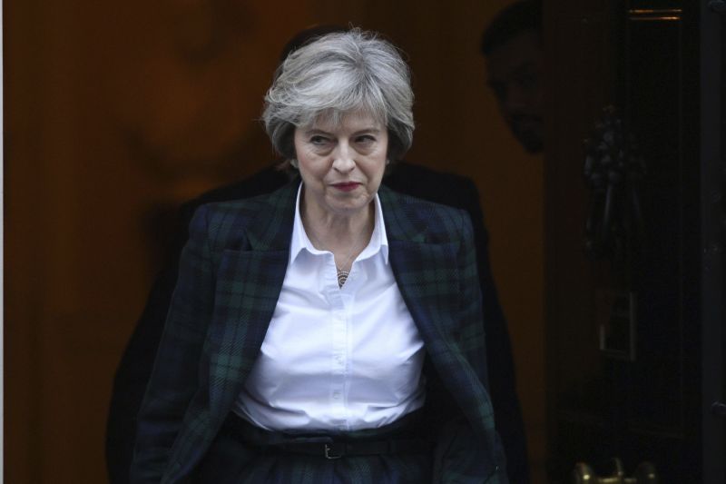 Britská premiérka Theresa Mayová. 