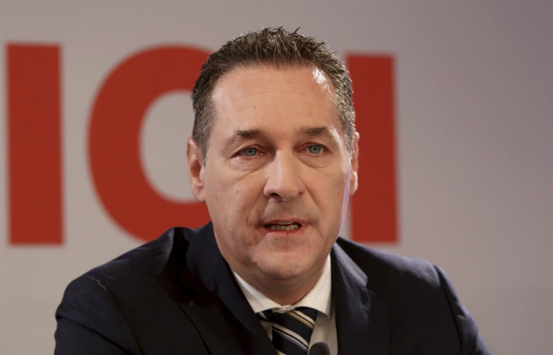 Heinz-Christian Strache.