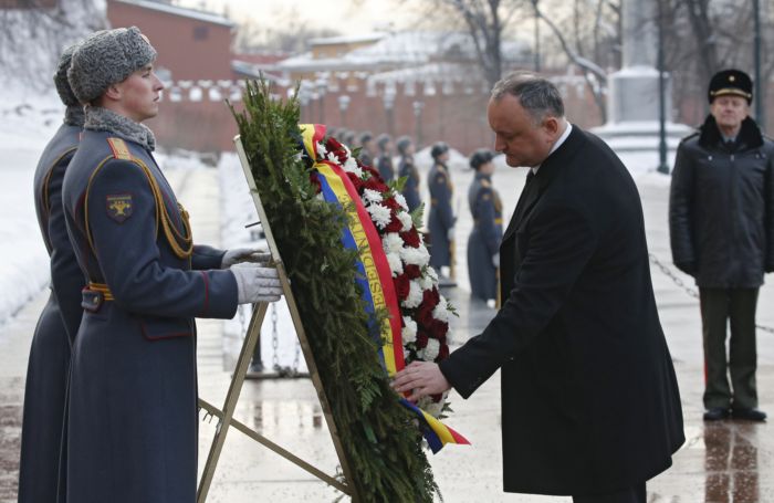 Moldavský prezident Igor Dodon.