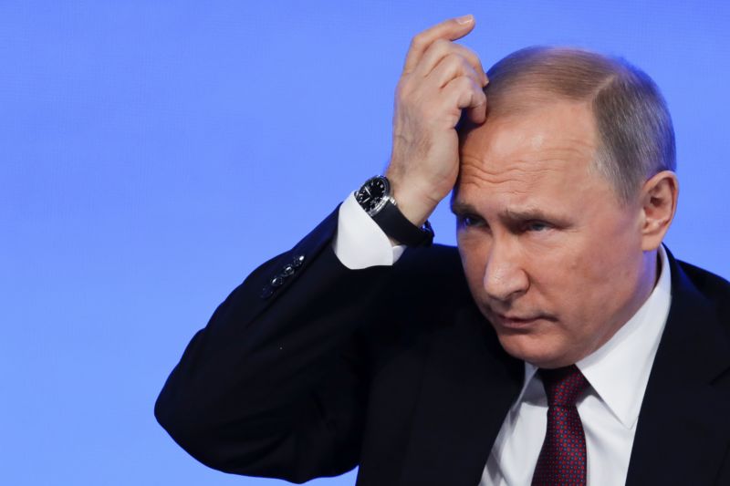 Ruský prezident Vladimir Putin.