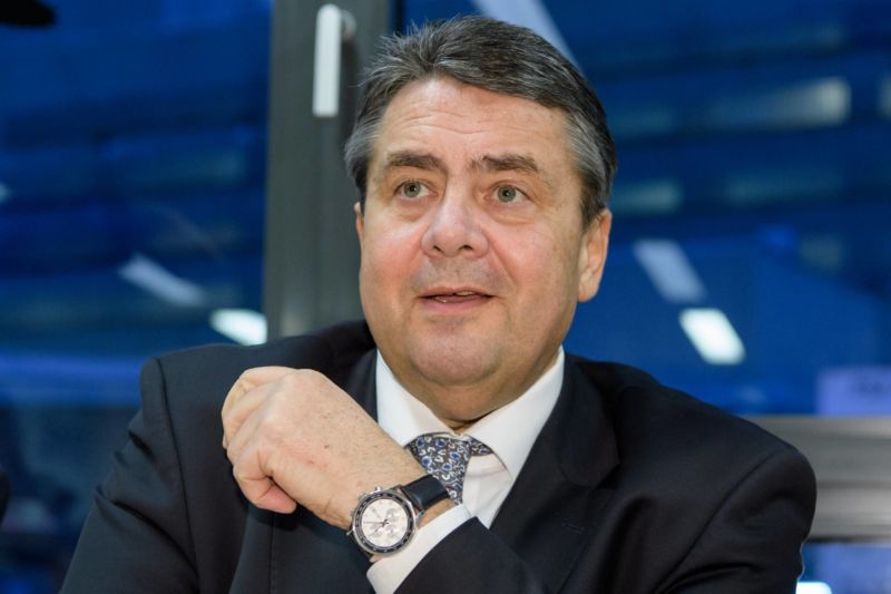 Německý vicekancléř Sigmar Gabriel.