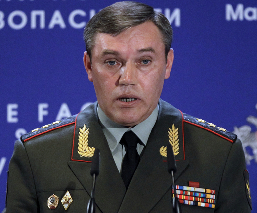 Náčelník generálního štábu ruské armády Valerij Gerasimov.