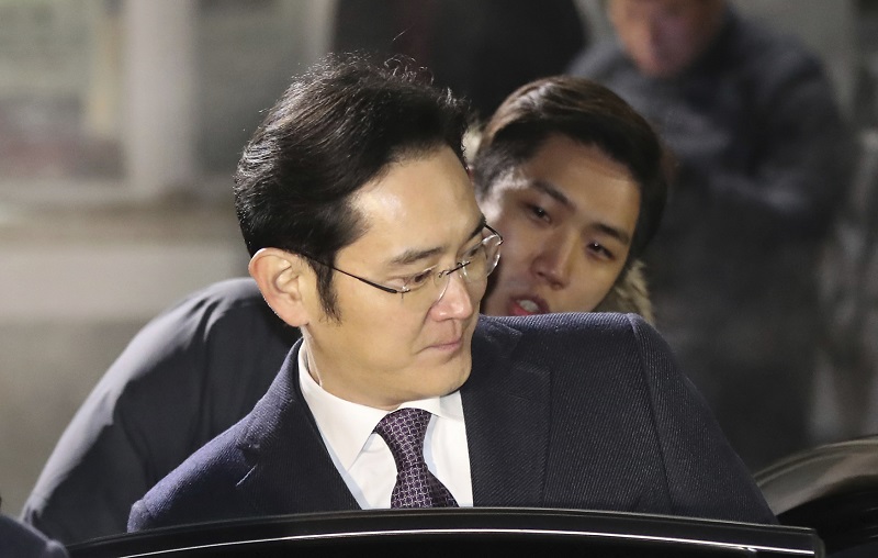 Šéf největšího jihokorejského podniku Samsung Group I Če-jonga.