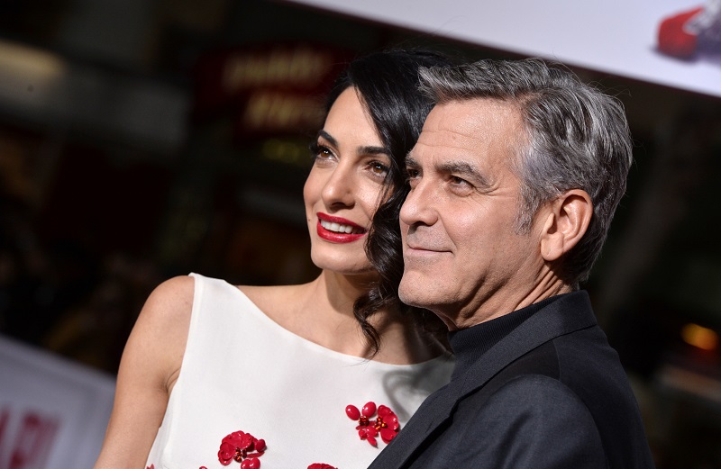 George a Amal Clooney.