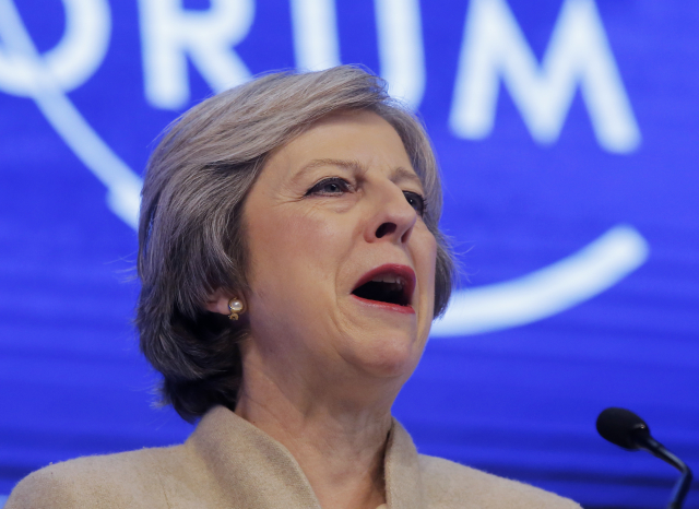 Britská premiérka Theresa Mayová.