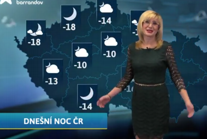 Moderátorka Štěpánka Duchková. Moderátorka Štěpánka Duchková.
