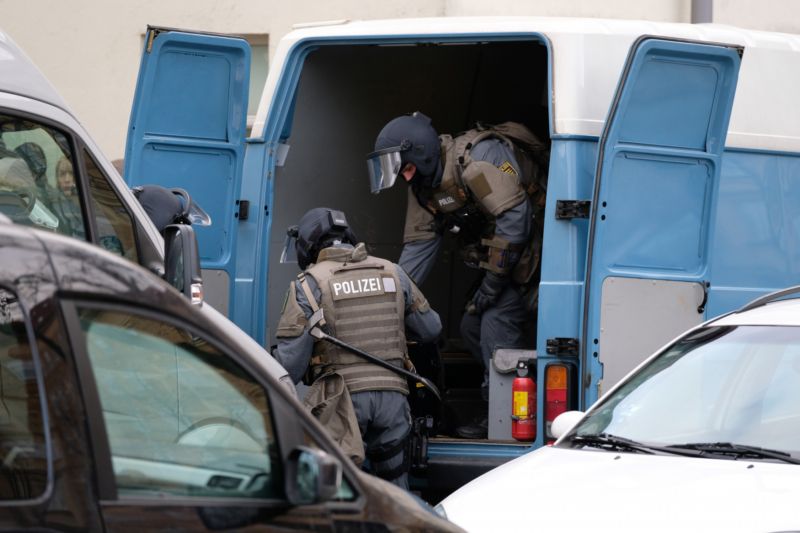 Německá policie (ilustrační foto).