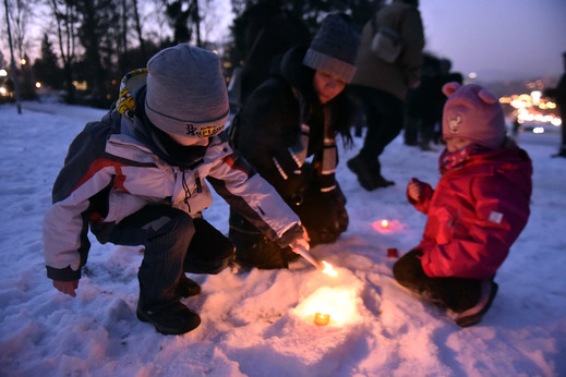 Lidé na Palacha a Zajíce vzpomínali i ve Zlíně.