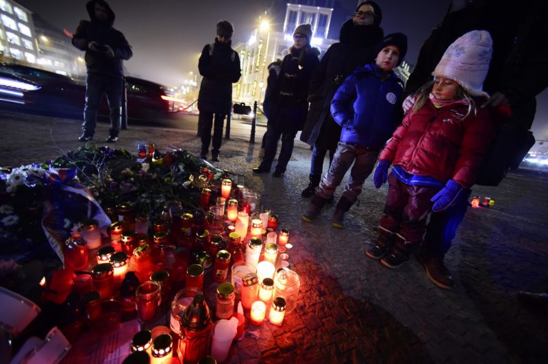 Platforma Bez komunistů.cz. uspořádala 19. ledna v Praze shromáždění k odkazu Jana Palacha.