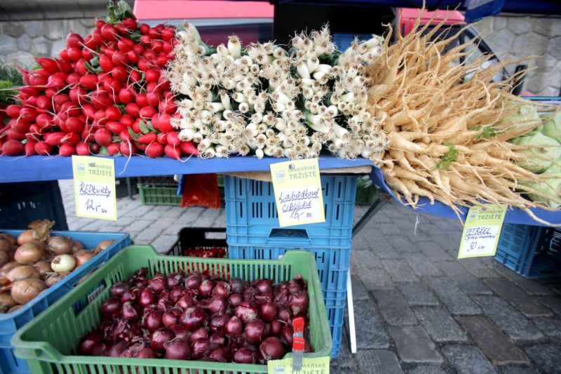 Farmářské trhy. 