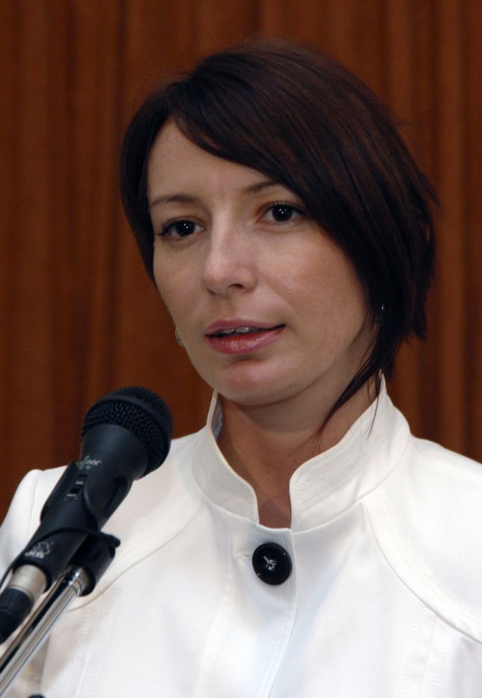 Někdejší studentka Hedviga Žáková Malinová.