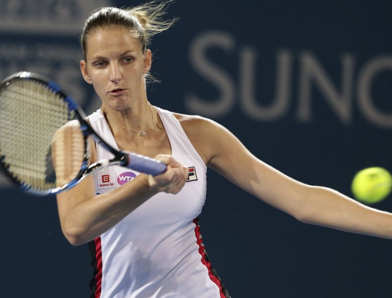 Karolína Plíšková hraje ve velké formě, jako jednička povede fedcupový tým.