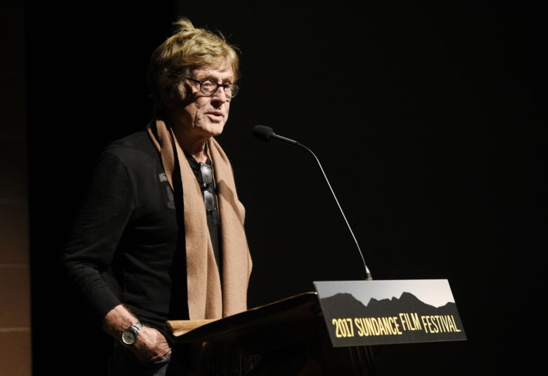 Herec Robert Redford.