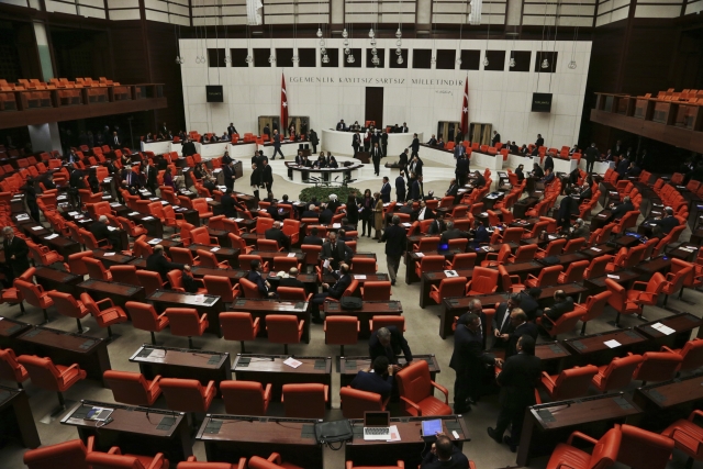 Turecký parlament.
