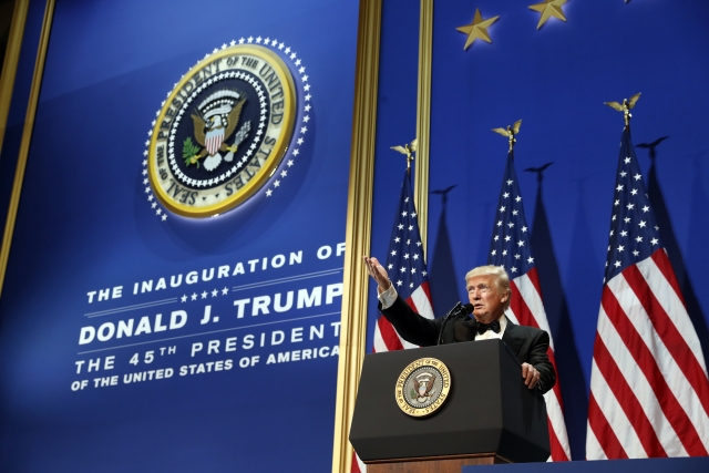 Inaugurace Donalda Trumpa.