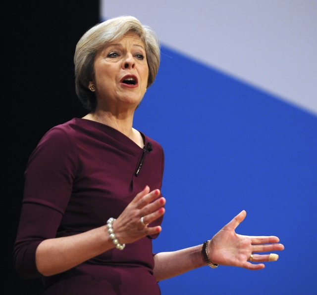 Britská premiérka Theresa Mayová.
