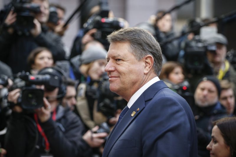 Rumunský prezident Klaus Iohannis.